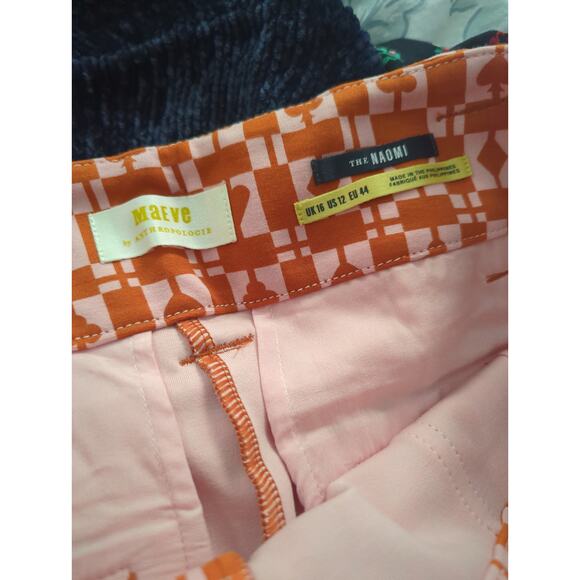 Maeve Anthropologie Naomi Ponte Wide Leg Flare Pants NWT - Picture 6 of 7